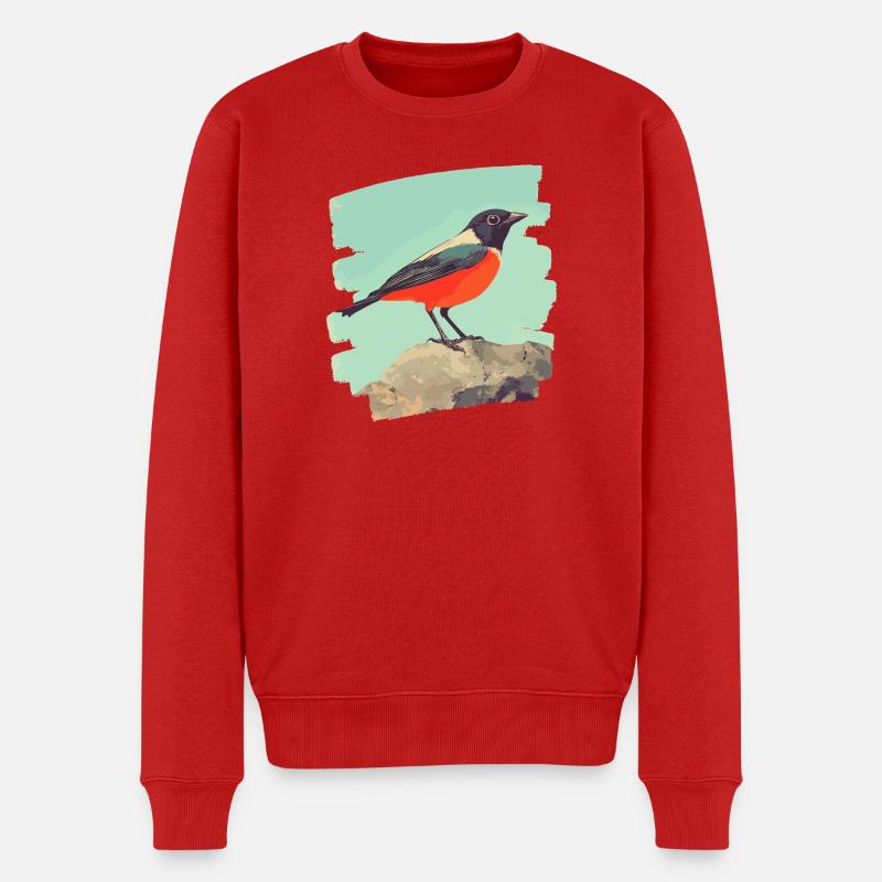 Canari - Pull Premium bio Homme - rouge