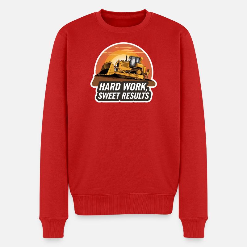 Équipement de construction Sunset Design - Pull Premium bio Homme - rouge
