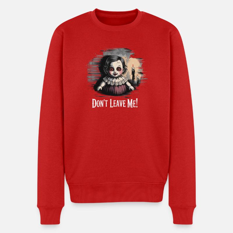 Poupée Don’t Leave Me - Pull Premium bio Homme - rouge
