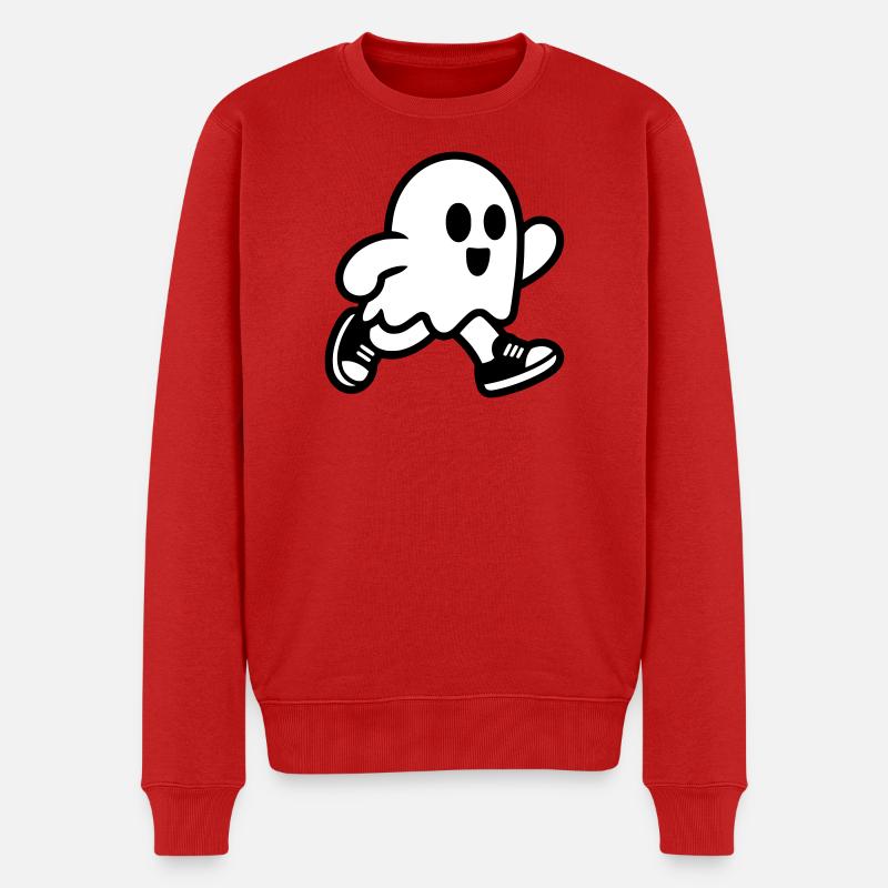 Geist - Männer Premium Bio Pullover - Rot