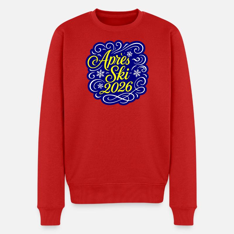 Apres Ski 2026 Party - Männer Premium Bio Pullover - Rot
