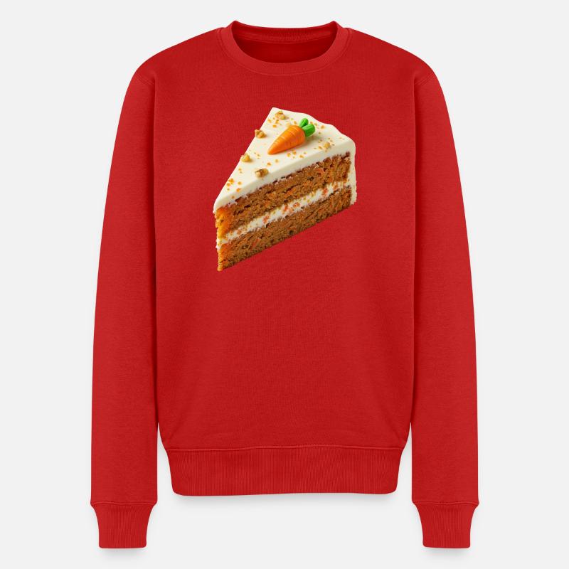 Gâteau - Pull Premium bio Homme - rouge