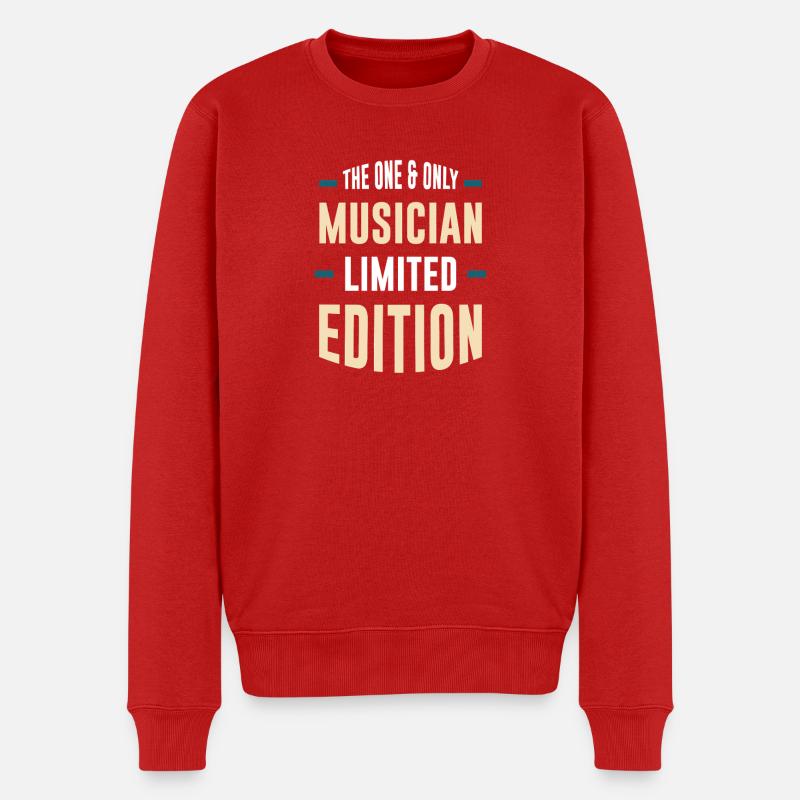 Édition limitée Musician - Pull Premium bio Homme - rouge