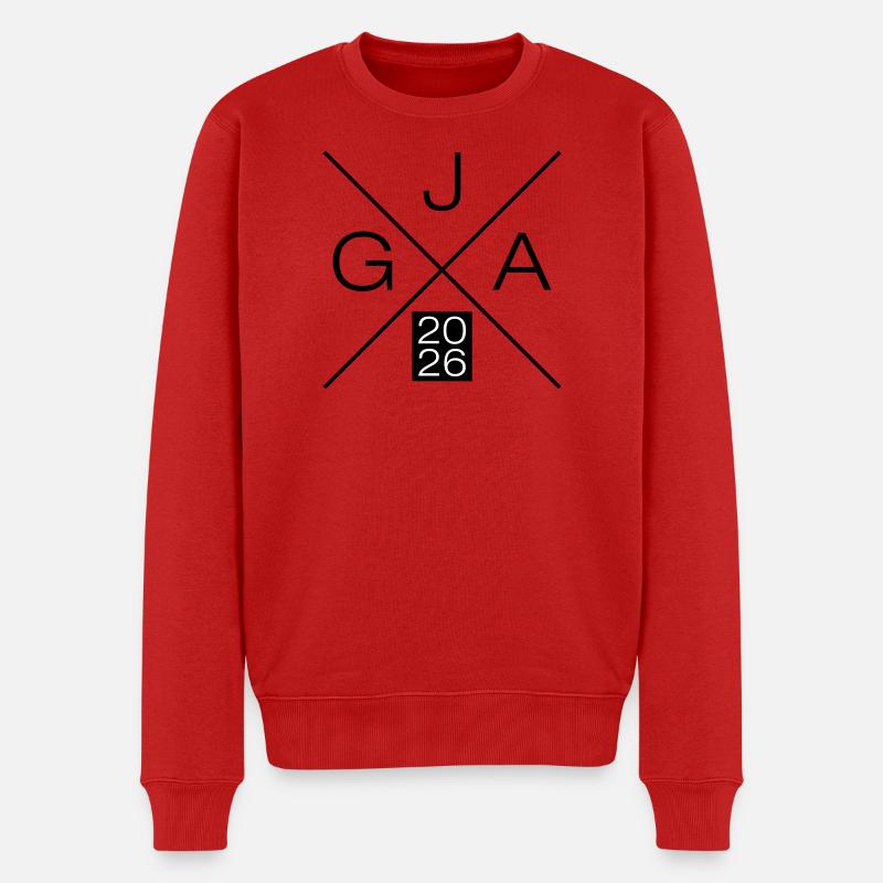 Enterrement de vie de garçon 2026 - Pull Premium bio Homme - rouge