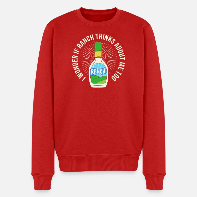 Dressing - Männer Premium Bio Pullover - Rot