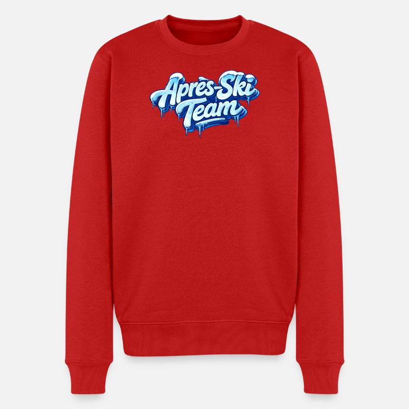 Apres Ski Team Party - Männer Premium Bio Pullover - Rot