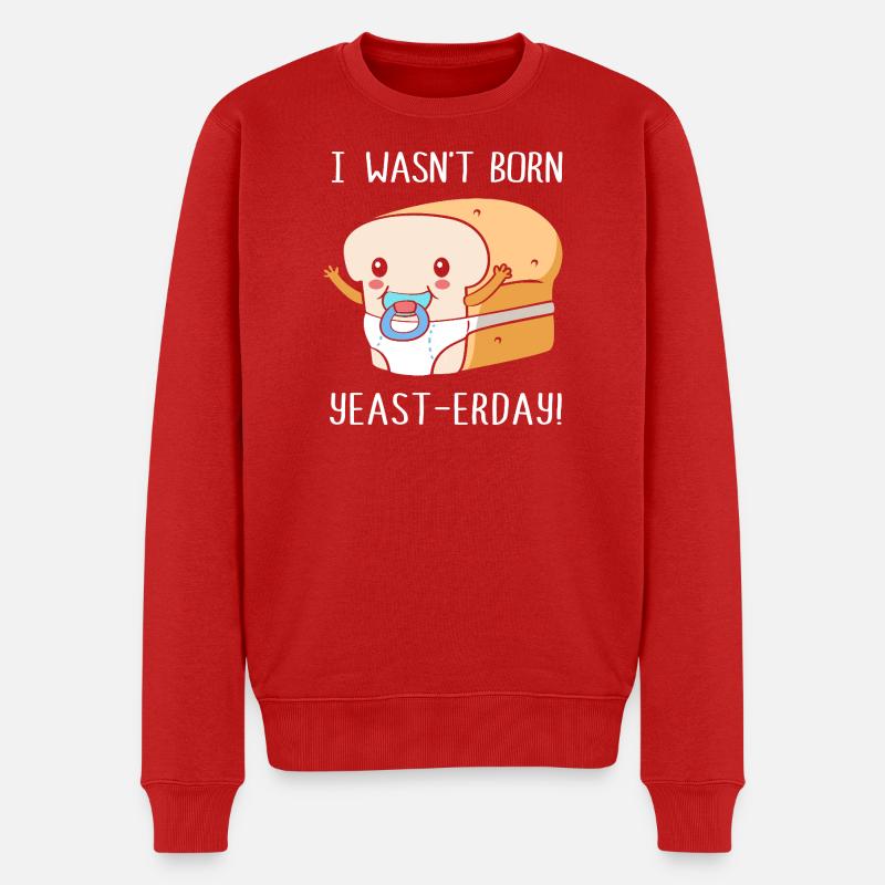 Baker Baker Baking - Pull Premium bio Homme - rouge