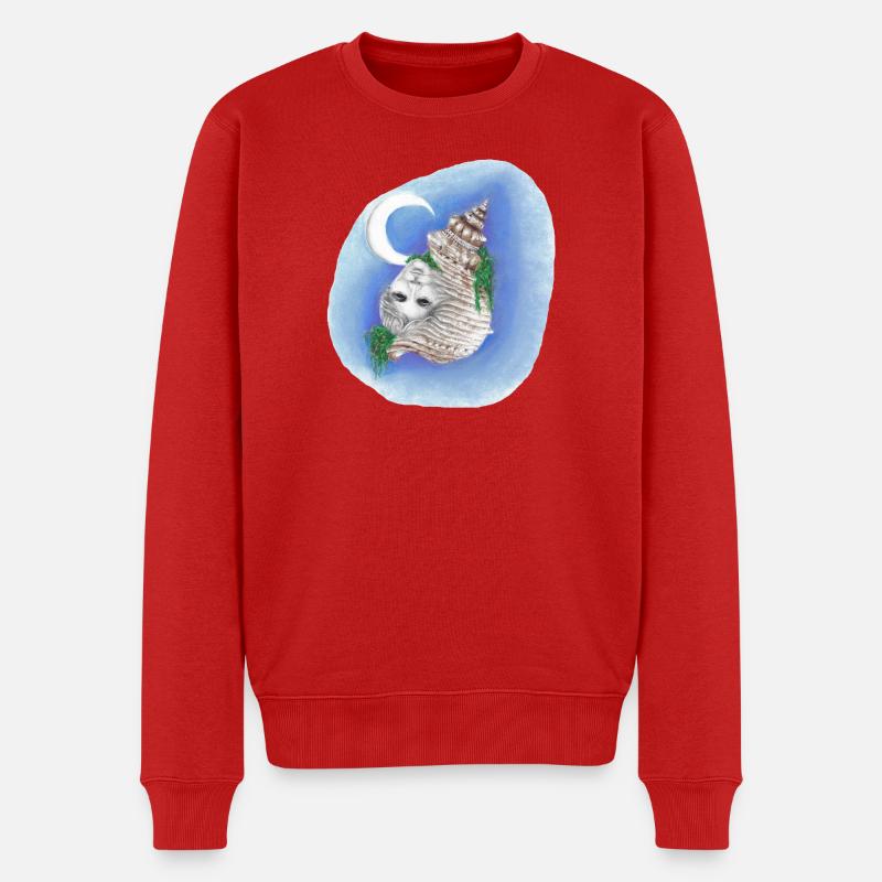 04. L’âme du Souvenir - Pull Premium bio Homme - rouge