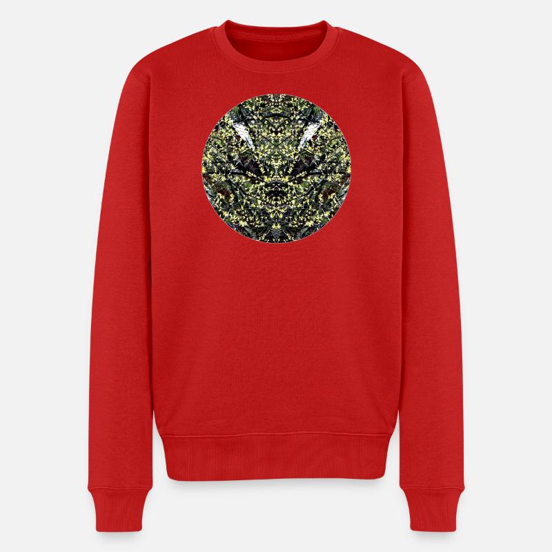 Naturwesen in Hainberg - Männer Premium Bio Pullover - Rot