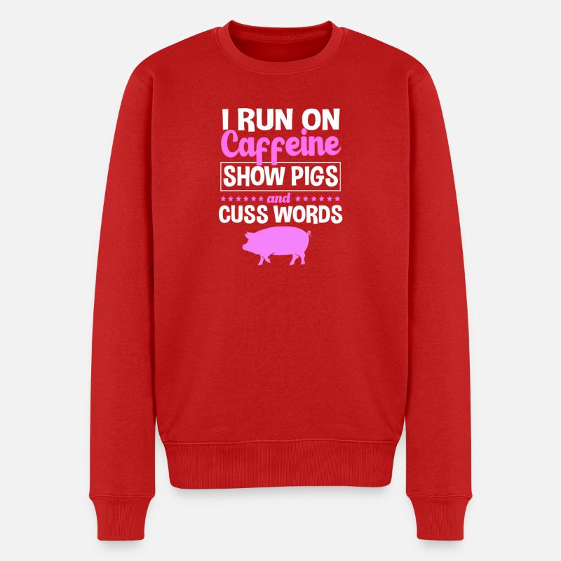 Éleveurs d’élevage - Pull Premium bio Homme - rouge