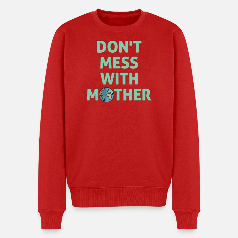 Ne t’en prends pas à maman ! - Pull Premium bio Homme - rouge