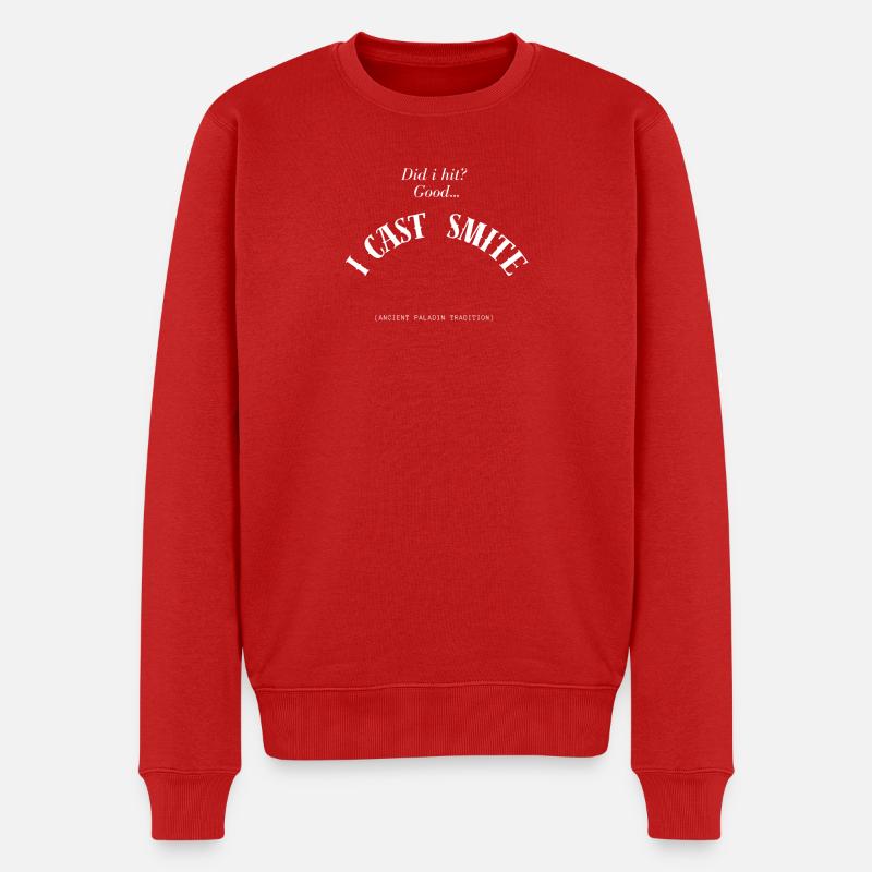 DeD-Paladin-T-Shirt - Männer Premium Bio Pullover - Rot