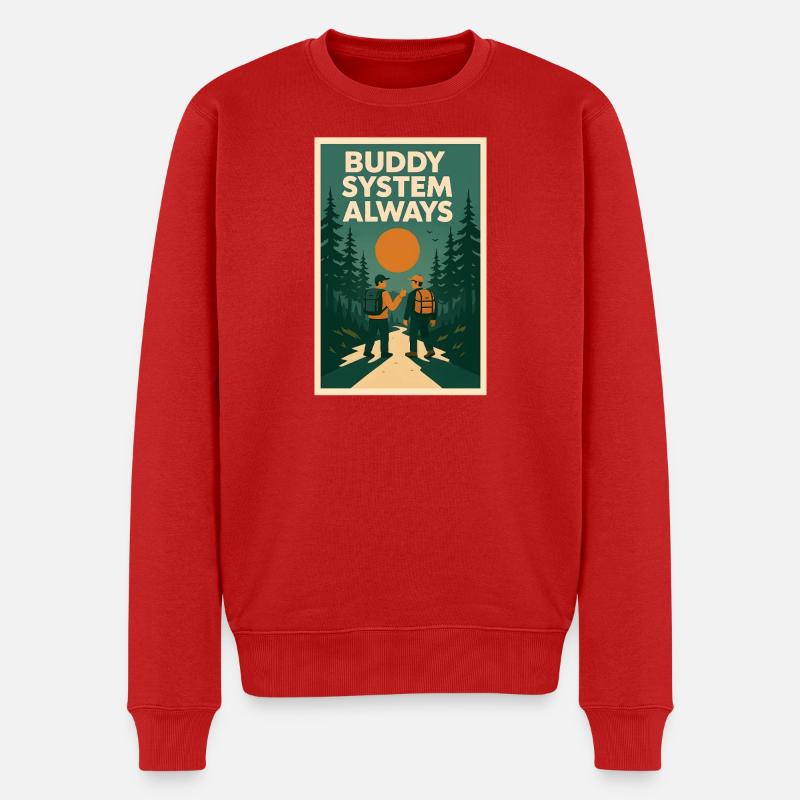Système Always Buddy | Scouts - Pull Premium bio Homme - rouge