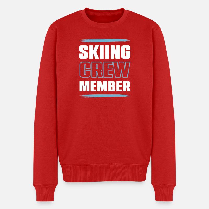 Équipe de ski - Pull Premium bio Homme - rouge