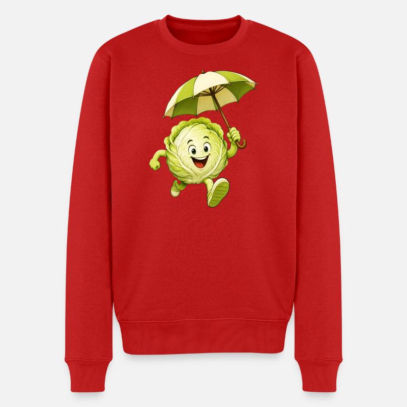 Chou - Pull Premium bio Homme - rouge