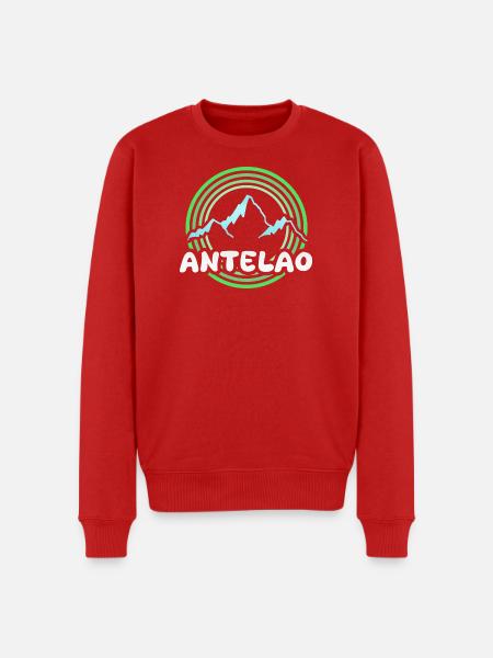 Antelao - Pull Premium bio Homme - rouge