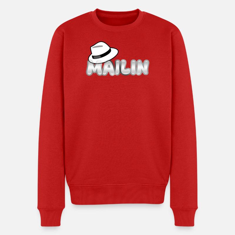 Le mailin comme prénom - Pull Premium bio Homme - rouge