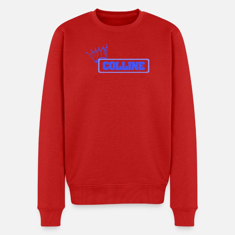 Schwester Colline - Männer Premium Bio Pullover - Rot