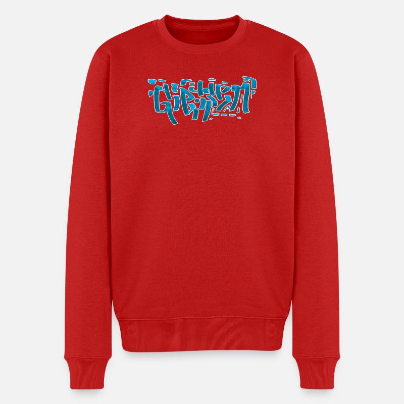 Giessen - Männer Premium Bio Pullover - Rot
