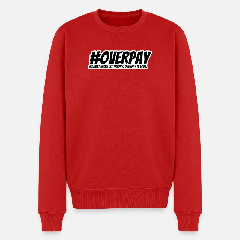 Surpayer, c’est l’amour - Pull Premium bio Homme - rouge
