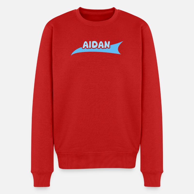Cadeau pour Aidan - Pull Premium bio Homme - rouge