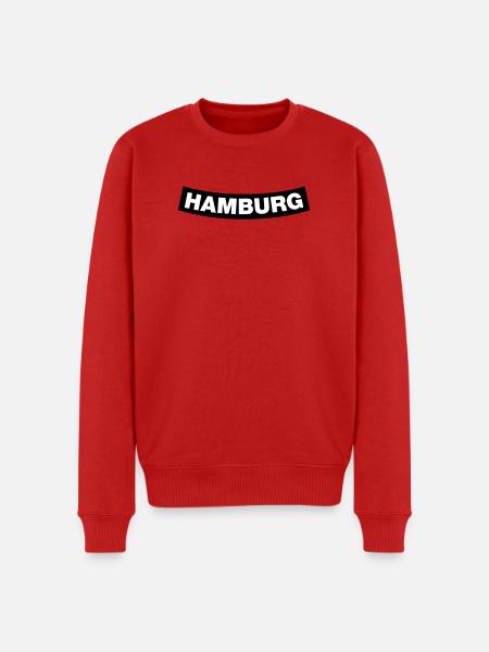 Hamburg Chapter Element (JGA MC-Rocker-Design) - Men's Premium Organic Jumper - red