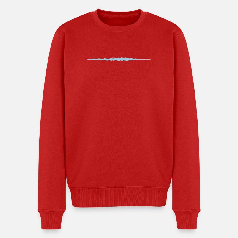 Harpon - Dash - Bande - Lance - Pull Premium bio Homme - rouge