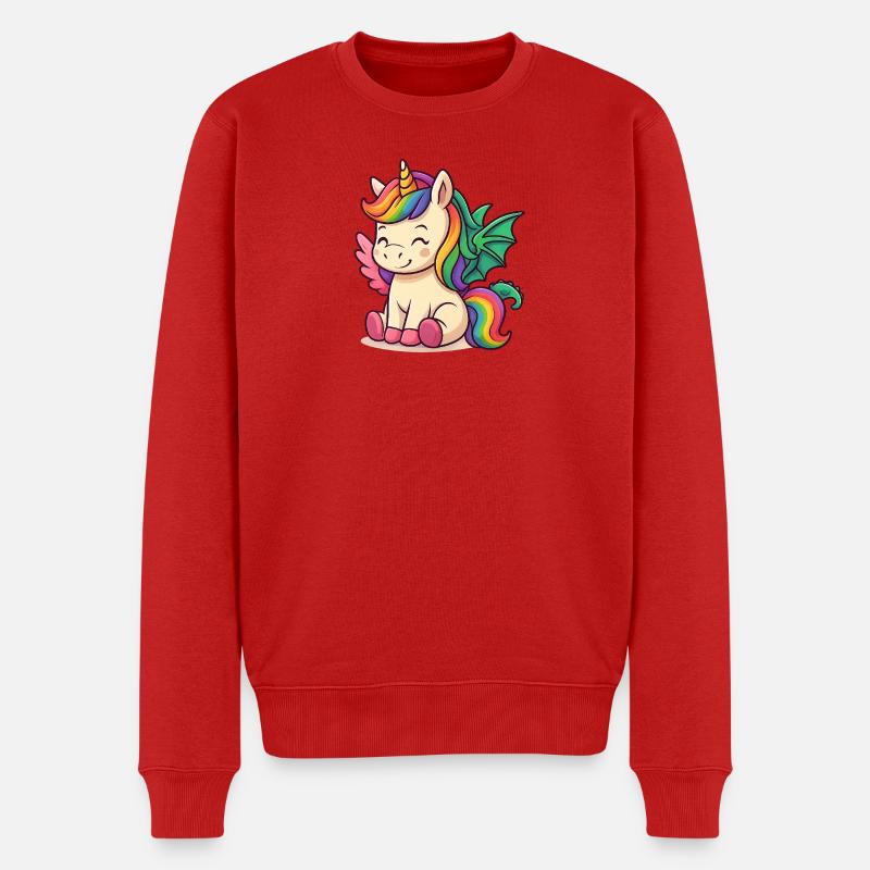 Zauberschnuffel - Männer Premium Bio Pullover - Rot