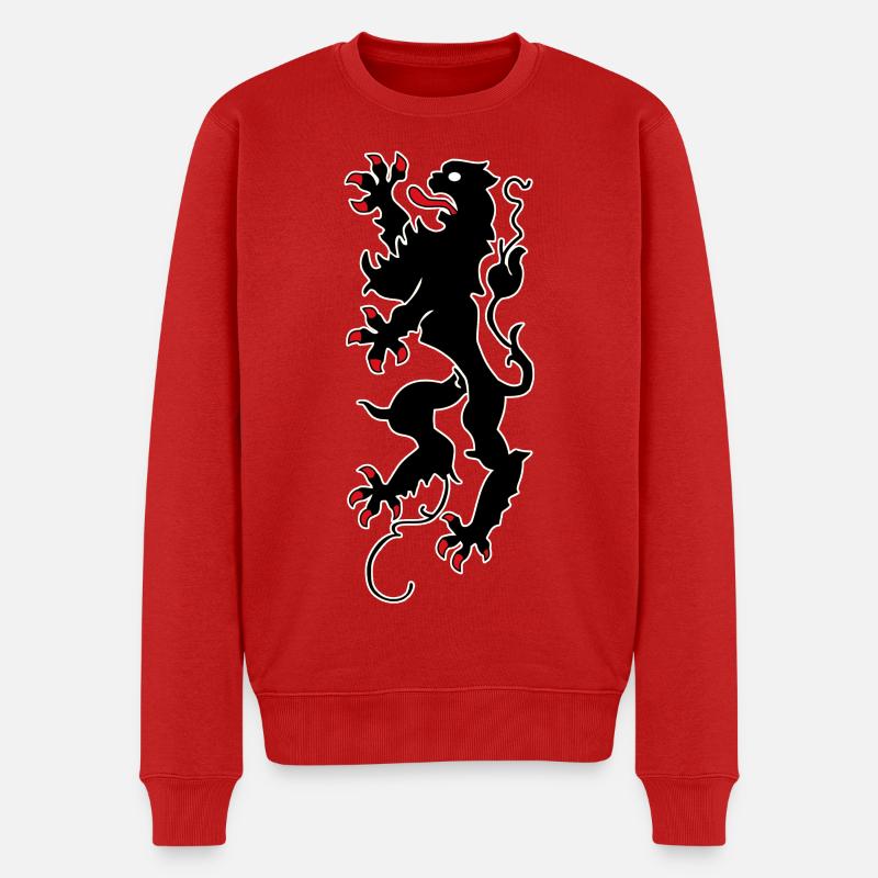 Chemnitz Lion - Chemnitz - Pull Premium bio Homme - rouge