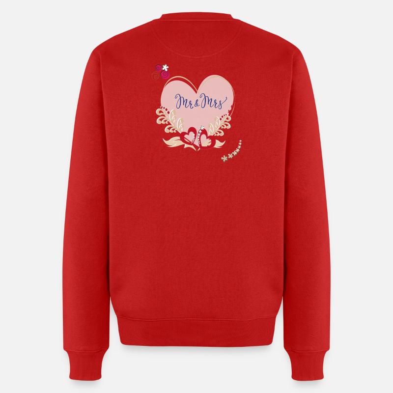 Mariage Marié - Pull Premium bio Homme - rouge