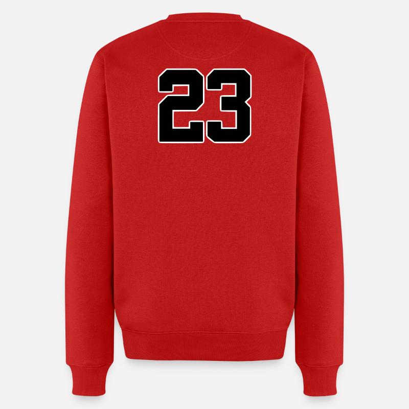 Ausgabe 23 Athletic Design - Männer Premium Bio Pullover - Rot