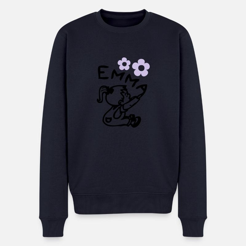 0naam_emma_1 - Pull Premium bio Homme - bleu marine