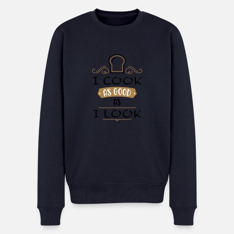 Hobbykoch - Männer Premium Bio Pullover - Navy