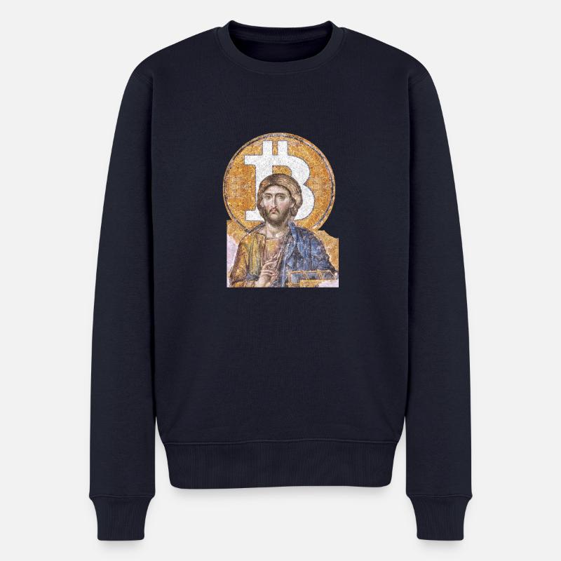 La Seconde Venue - BTC Messiah - Pull Premium bio Homme - bleu marine