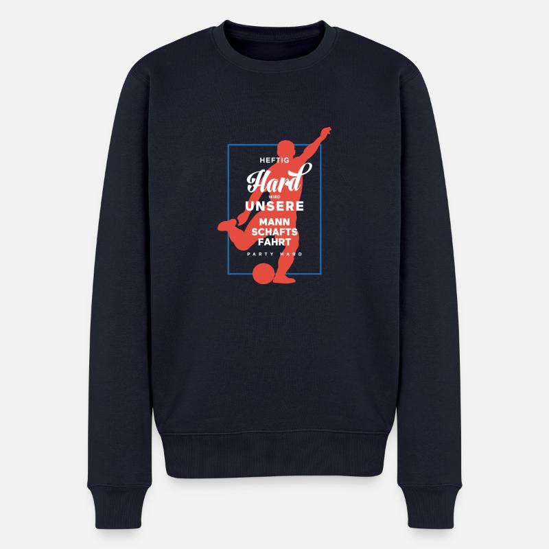 Mannschaftsfahrt - Männer Premium Bio Pullover - Navy