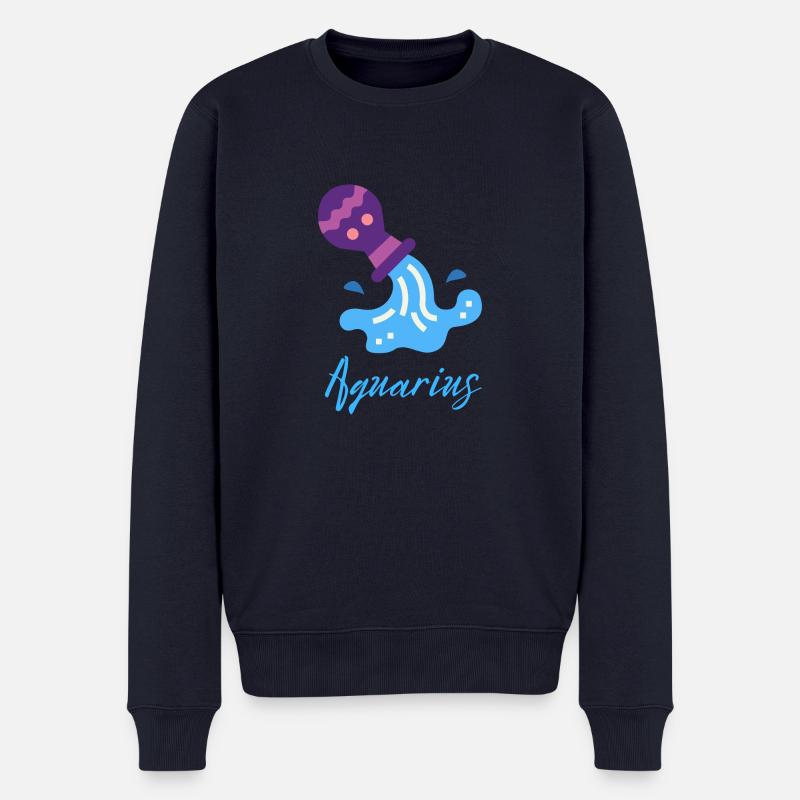 Aquarius 2 - Pull Premium bio Homme - bleu marine