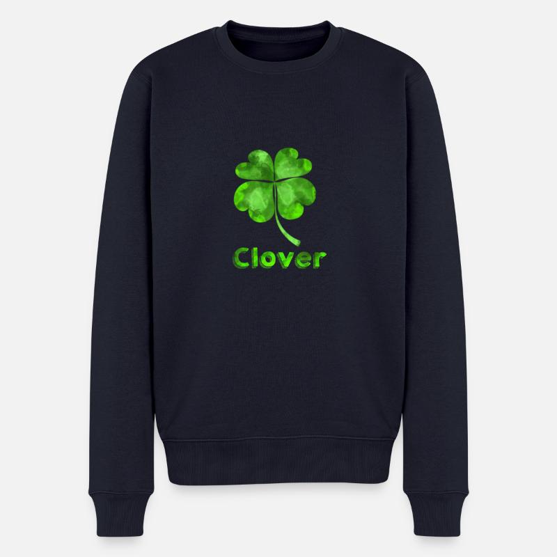 Kleefle Design - Männer Premium Bio Pullover - Navy