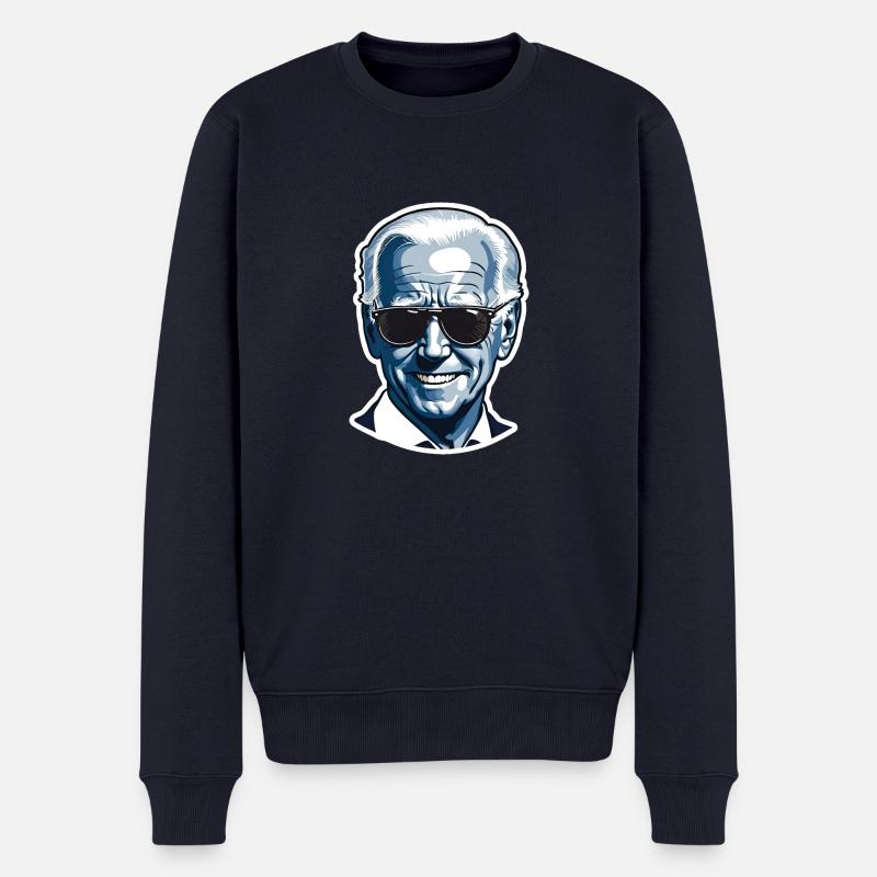 Joe Biden 2024 - Männer Premium Bio Pullover - Navy