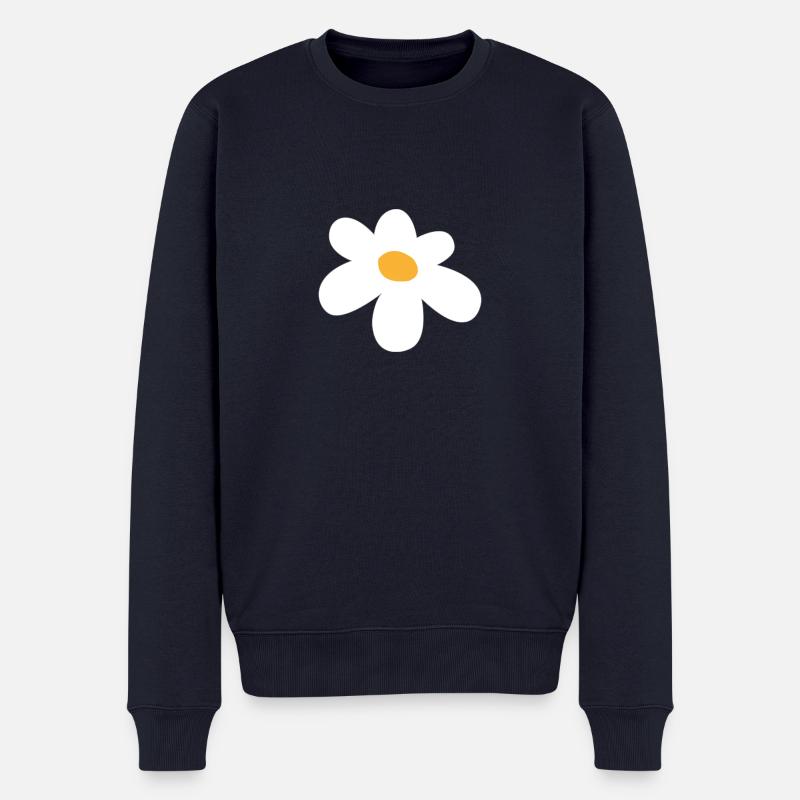 blume - Männer Premium Bio Pullover - Navy