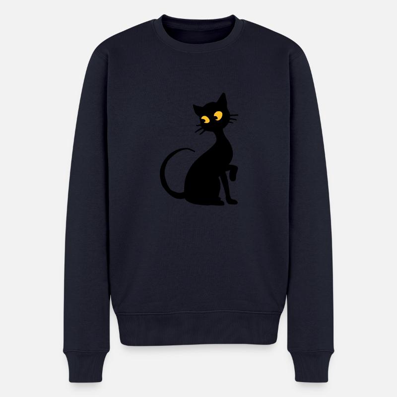 Chat - Pull Premium bio Homme - bleu marine