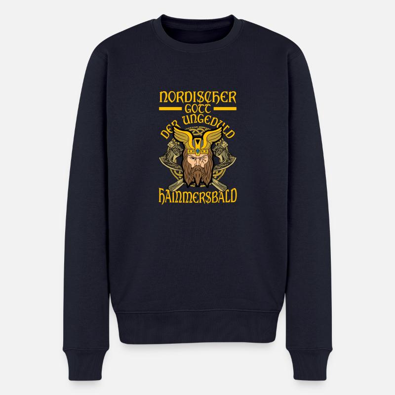 Hammersbald by the Manzanita`s - Männer Premium Bio Pullover - Navy