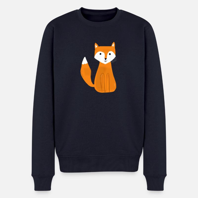 Fox - Pull Premium bio Homme - bleu marine