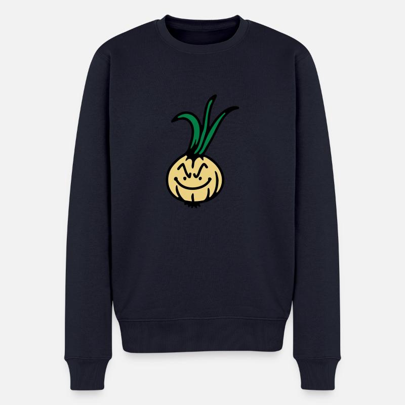 Oignon Evil 3 - Pull Premium bio Homme - bleu marine