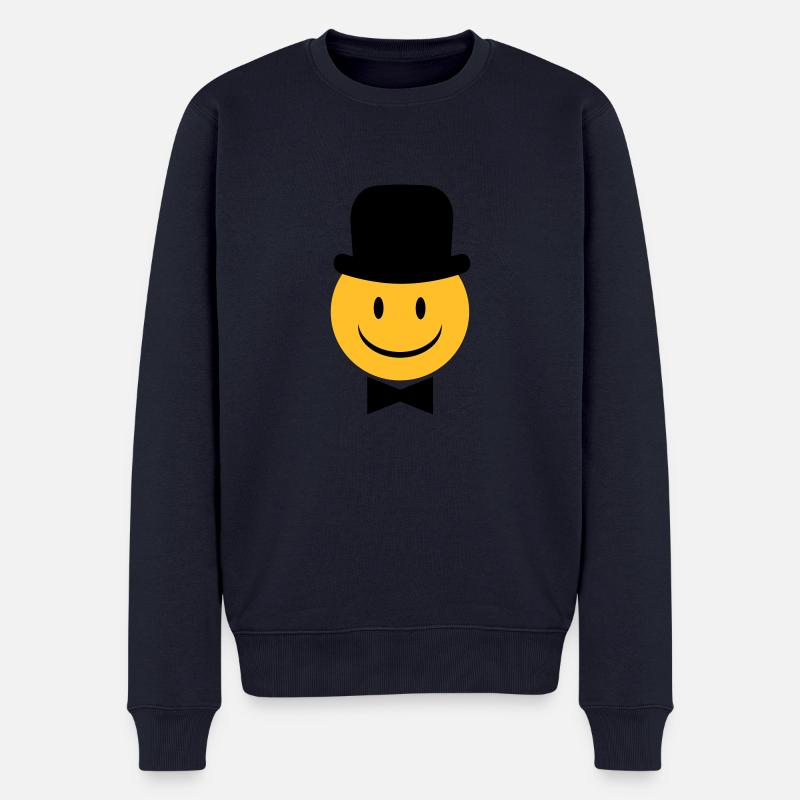 Bräutigam - Männer Premium Bio Pullover - Navy