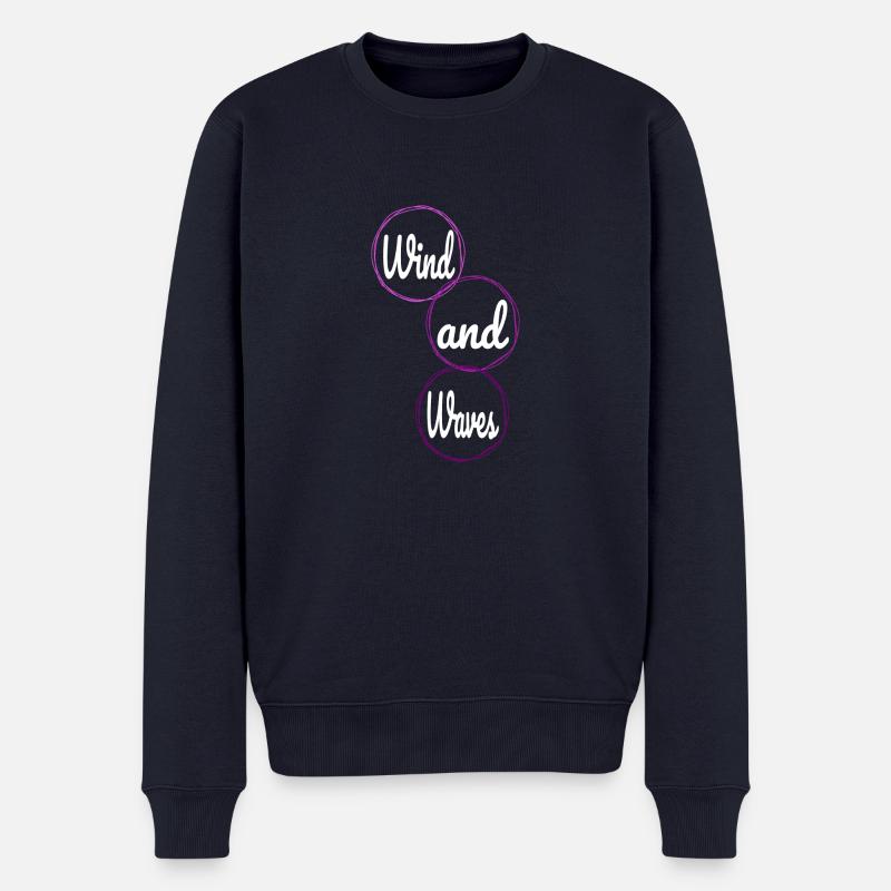 liberty birthday present idea - Männer Premium Bio Pullover - Navy