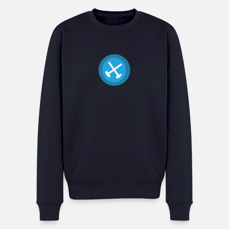 Ende Gelände - Männer Premium Bio Pullover - Navy