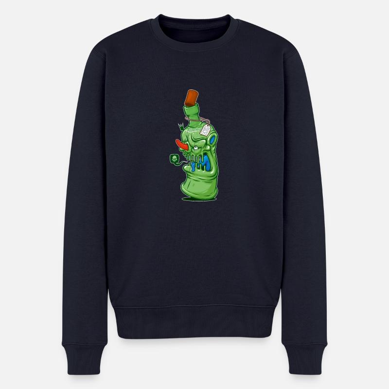 Bar Freak - Pull Premium bio Homme - bleu marine