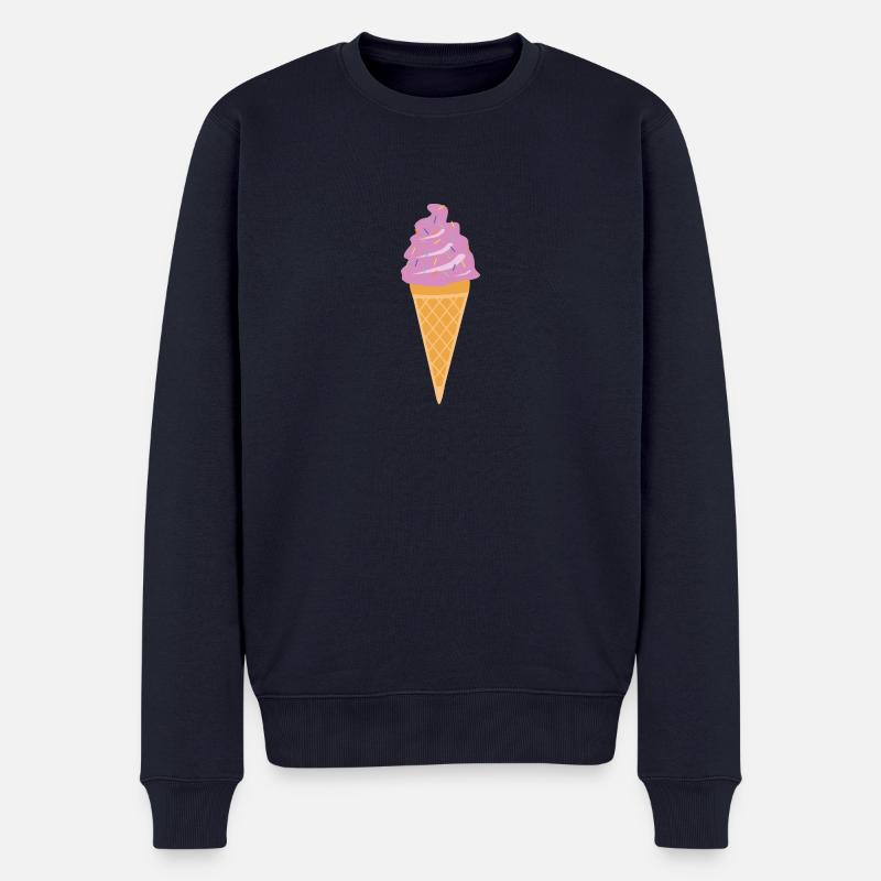 EIE - Pull Premium bio Homme - bleu marine