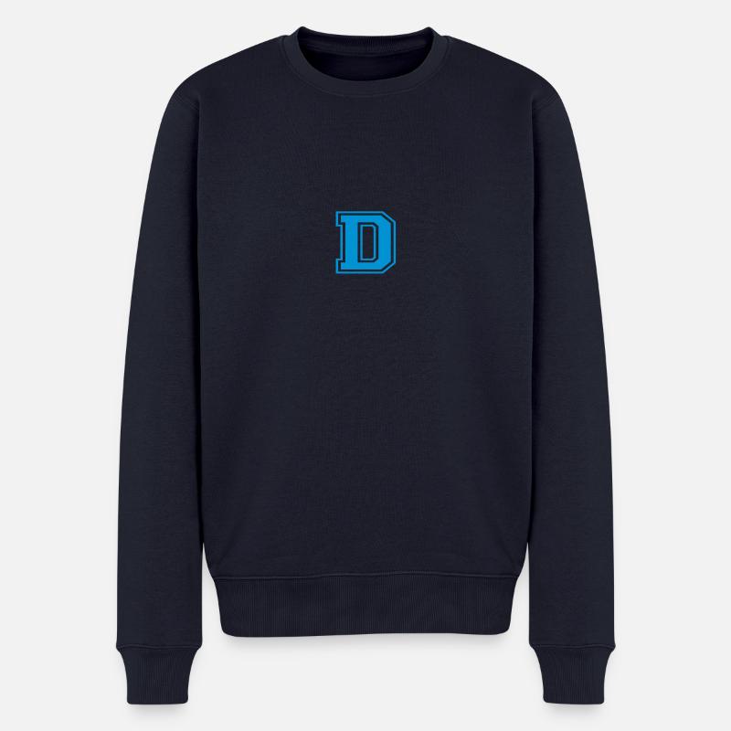 D - Pull Premium bio Homme - bleu marine