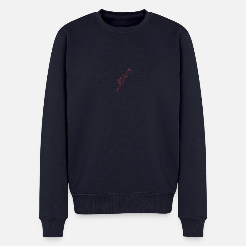 Holiday - Männer Premium Bio Pullover - Navy